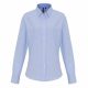 Premier PR338 WOMEN'S COTTON RICH OXFORD STRIPES SHIRT L