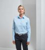 Premier PR344 WOMEN'S STRETCH-FIT COTTON POPLIN LONG SLEEVE SHIRT L