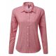 Premier PR345 WOMEN'S COTTON SLUB CHAMBRAY LONG SLEEVE SHIRT XS