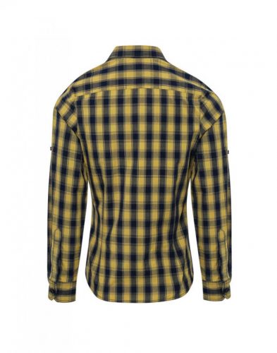 Premier PR350 'MULLIGAN' CHECK - WOMEN'S LONG SLEEVE COTTON SHIRT L