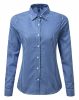 Premier PR352 'MAXTON' CHECK WOMEN'S LONG SLEEVE SHIRT XS