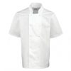 Premier PR664 CHEF'S SHORT SLEEVE STUD JACKET 3XL