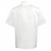 Premier PR664 CHEF'S SHORT SLEEVE STUD JACKET S