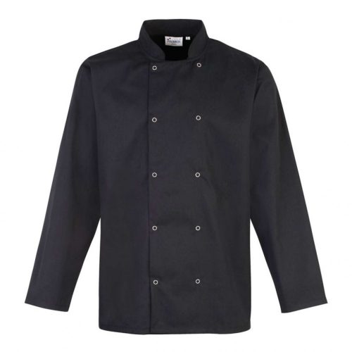 Premier PR665 CHEF'S LONG SLEEVE STUD JACKET 3XL