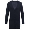 Premier PR698 WOMEN'S LONG LENGTH KNITTED CARDIGAN XS