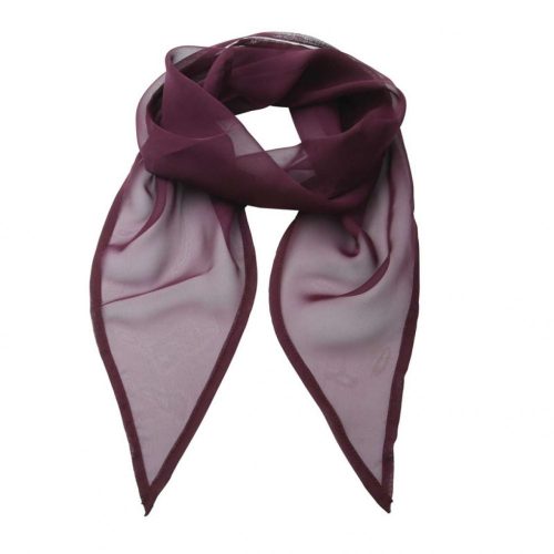 Premier PR740 'COLOURS COLLECTION' PLAIN CHIFFON SCARF U