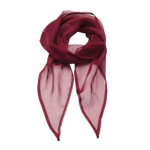 Premier PR740 'COLOURS COLLECTION' PLAIN CHIFFON SCARF U