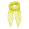 Premier PR740 'COLOURS COLLECTION' PLAIN CHIFFON SCARF U