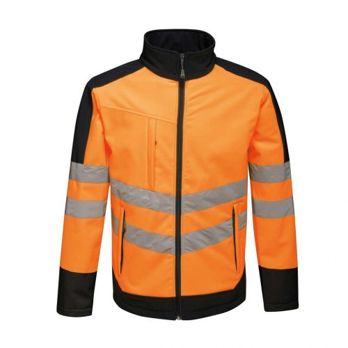 Regatta RETRA625 HI-VIS PRO 3 LAYER SOFTSHELL 2XL