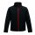 Regatta RETRA628 Ablaze férfi softshell dzseki - Black/Classic Red