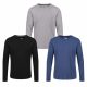 Regatta RETRS211 ESSENTIALS 3 PACK LS T SHIRT 2XL