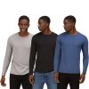 Regatta RETRS211 ESSENTIALS 3 PACK LS T SHIRT 2XL