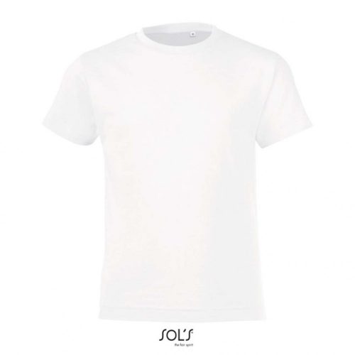 SOL'S SO01183 SOL'S REGENT FIT KIDS - ROUND NECK T-SHIRT 8A