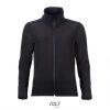 SOL'S SO01194 Race női cipzáros softshell dzseki - Black