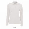 SOL'S SO02083 SOL'S PERFECT LSL WOMEN - LONG-SLEEVE PIQUÉ POLO SHIRT L