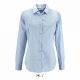 SOL'S SO02103 Brody women női pamut halszálkás mintás ing - Sky Blue 