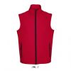 SOL'S SO02887 Race BW férfi softshell mellény - Pepper Red