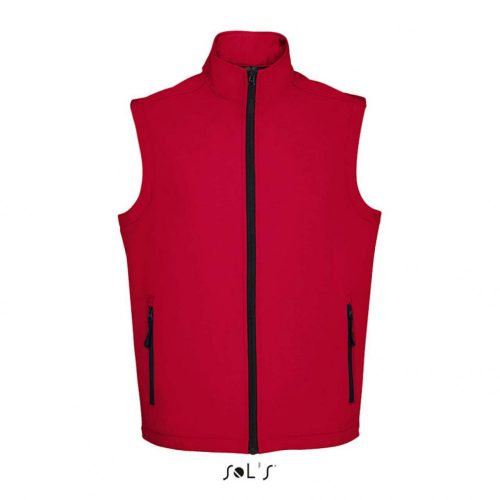 SOL'S SO02887 Race BW férfi softshell mellény - Pepper Red