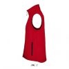 SOL'S SO02887 Race BW férfi softshell mellény - Pepper Red