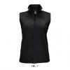 SOL'S SO02888 Race BW női softshell mellény - Black