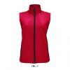 SOL'S SO02888 Race BW női softshell mellény - Pepper Red