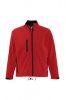 SOL'S SO46600 Relax férfi cipzáros softshell dzseki - Pepper Red