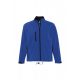 SOL'S SO46600 Relax férfi cipzáros softshell dzseki - Royal Blue