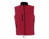 SOL'S SO46601 Rallye férfi softshell mellény - Pepper Red