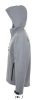 SOL'S SO46602 Replay férfi kapucnis softshell dzseki - Grey Melange