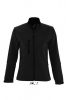 SOL'S SO46800 Roxy női cipzáros softshell dzseki - Black