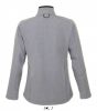 SOL'S SO46800 Roxy női cipzáros softshell dzseki - Grey Melange