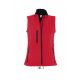 SOL'S SO46801 Rallye női softshell mellény - Pepper Red