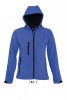 SOL'S SO46802 Replay női kapucnis softshell dzseki - Royal Blue