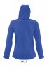 SOL'S SO46802 Replay női kapucnis softshell dzseki - Royal Blue