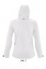 SOL'S SO46802 Replay női kapucnis softshell dzseki - White