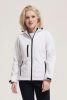 SOL'S SO46802 Replay női kapucnis softshell dzseki - White