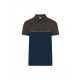 Designed To Work WK210 UNISEX ECO-FRIENDLY TWO-TONE SHORT SLEEVE POLO SHIRT M