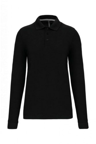 Designed To Work WK276 MEN'S LONG-SLEEVED POLO SHIRT L