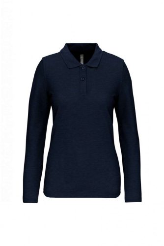 Designed To Work WK277 LADIES' LONG-SLEEVED POLO SHIRT L