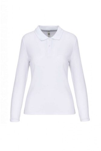 Designed To Work WK277 LADIES' LONG-SLEEVED POLO SHIRT 2XL