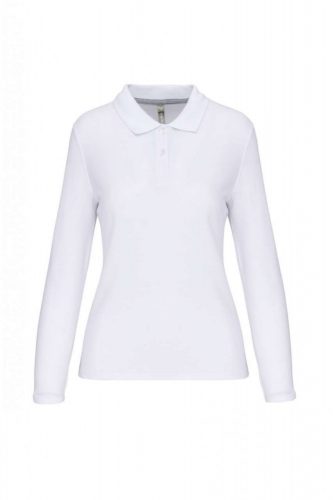 Designed To Work WK277 LADIES' LONG-SLEEVED POLO SHIRT L