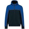 Designed To Work WK450 Bionic uniszex háromrétegű kéttónusú  softshell dzseki - Navy/Royal Blue