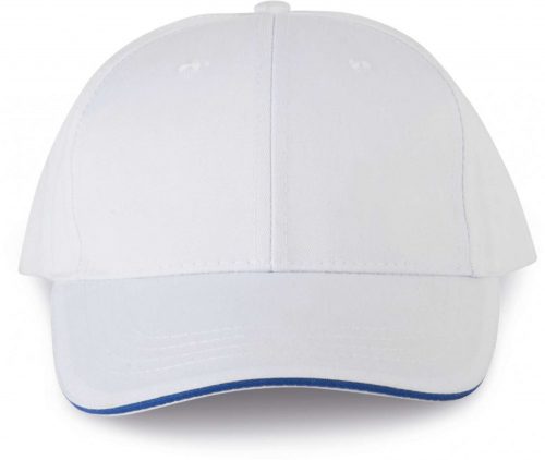 Designed To Work WKP145 OEKOTEX CERTIFIED 6 PANELS CAP WITH SANDWICH PEAK U